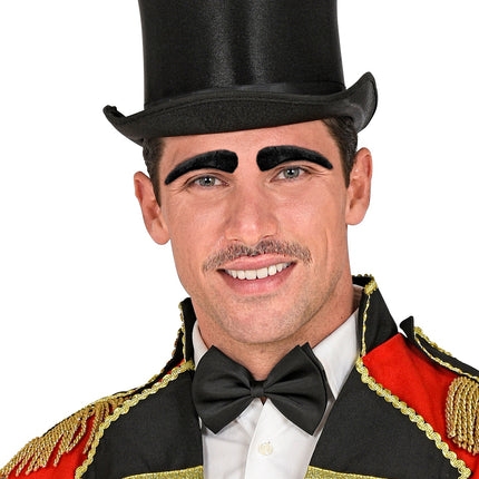 Widmann SRL Nep wenkbrauwen zwart