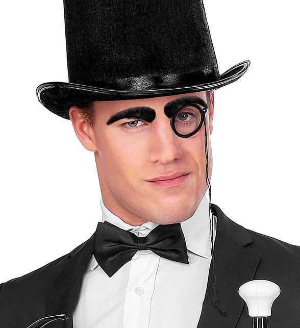 Widmann SRL Nep wenkbrauwen zwart