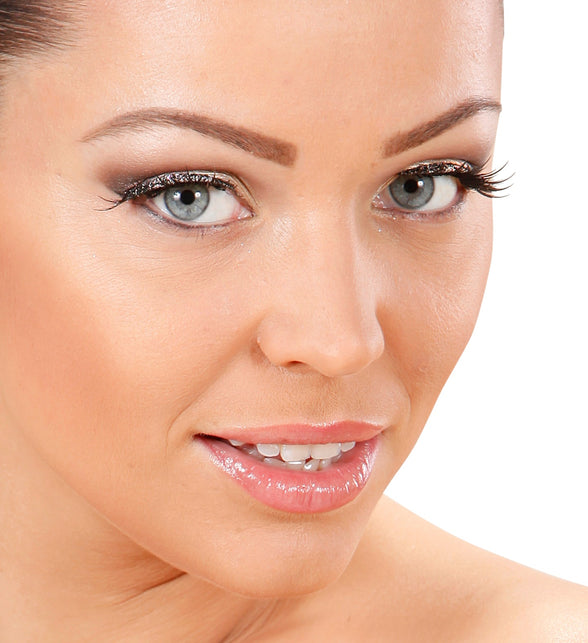 Widmann SRL Nepwimpers glitter zilver