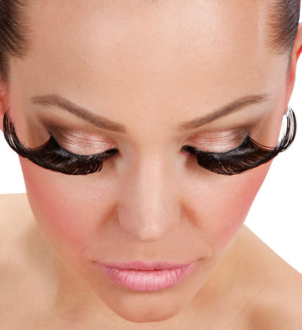 Widmann SRL Nepwimpers zwart extra lang en vol