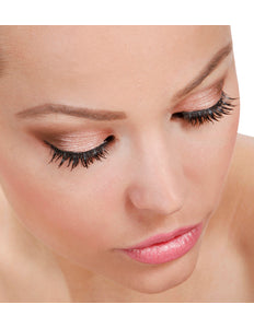 Widmann SRL Nepwimpers zwart met lange punten