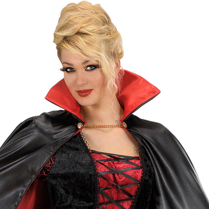 Widmann SRL Nepwimpers zwart met lange punten vleugels