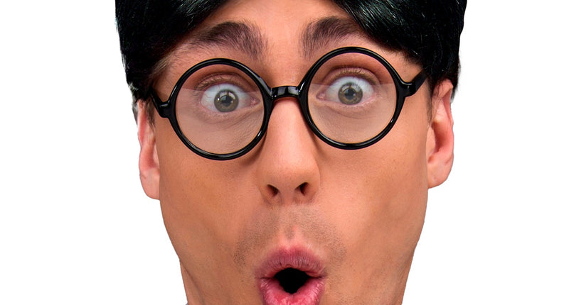 Widmann SRL Nerd pruik schooljongen