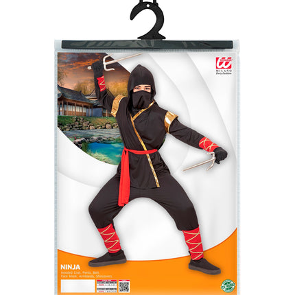 Widmann SRL Ninja kostuum Power kind luxe