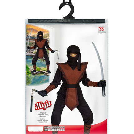 Widmann SRL Ninja pak bruin Nuru kind