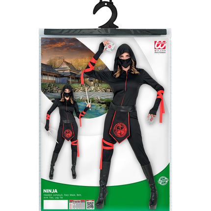 Widmann SRL Ninja pak dames Warrior