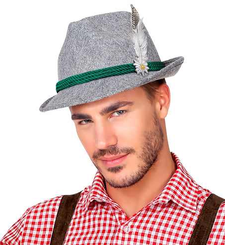 Widmann SRL Oktoberfest Bayern hoed met veer