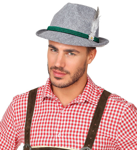 Widmann SRL Oktoberfest Bayern hoed met veer