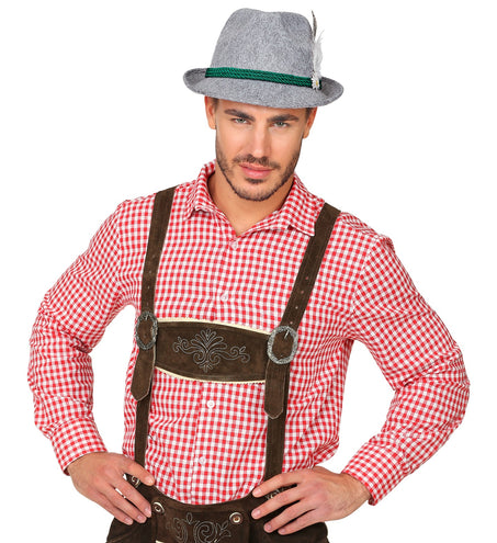 Widmann SRL Oktoberfest Bayern hoed met veer