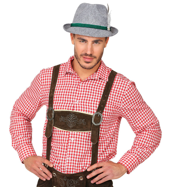 Widmann SRL Oktoberfest Bayern hoed met veer