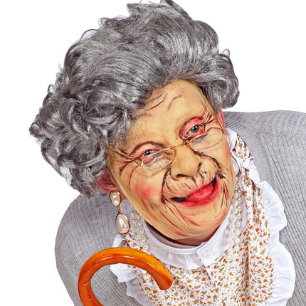 Widmann SRL Oma masker halfgezicht