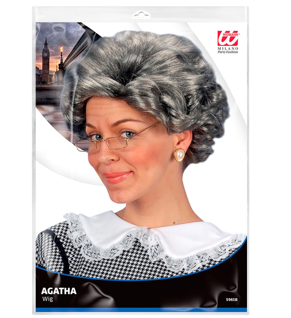 Widmann SRL Oma pruik Agatha