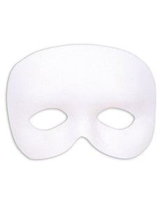 Widmann SRL Oogmasker Fantoom  Wit