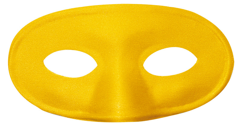 Widmann SRL Oogmasker geel Domino