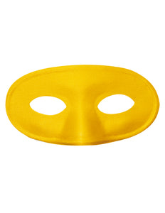 Widmann SRL Oogmasker geel Domino