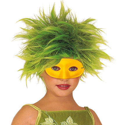 Widmann SRL Oogmasker geel Domino