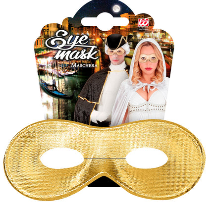 Widmann SRL Oogmasker goud Fiesta