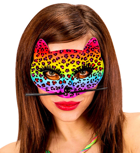 Widmann SRL Oogmasker luipaard