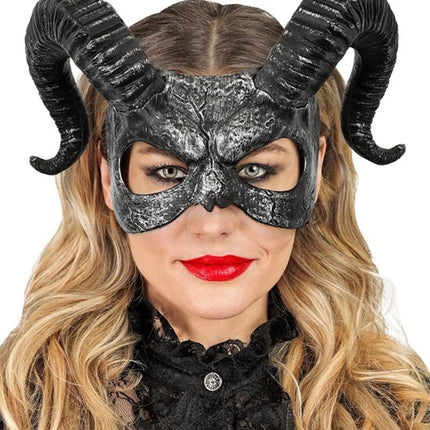 Widmann SRL Oogmasker met hoorn Ruben