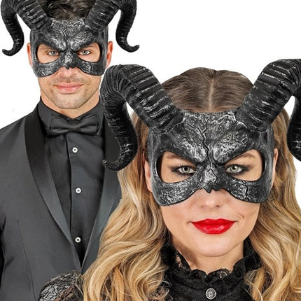 Widmann SRL Oogmasker met hoorn Ruben