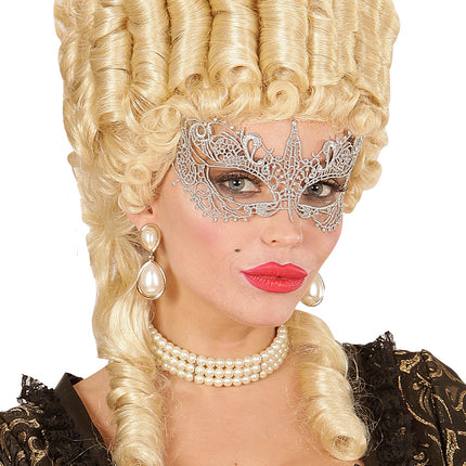 Widmann SRL Oogmasker met nep ivoor