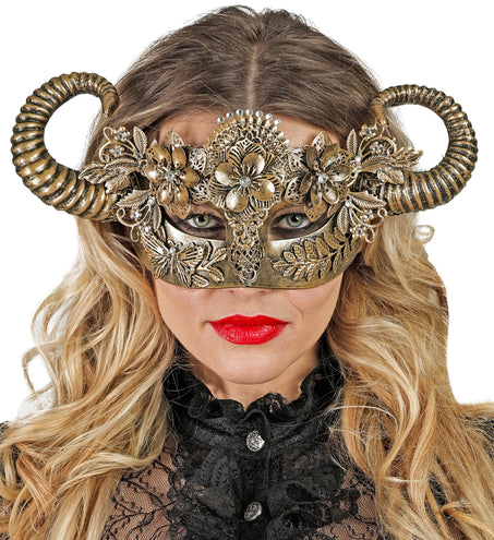 Widmann SRL Oogmasker Ram goud luxe