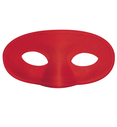 Widmann SRL Oogmasker rood Domino