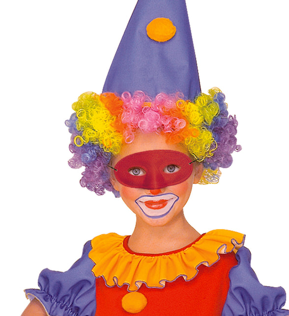 Widmann SRL Oogmasker rood Domino