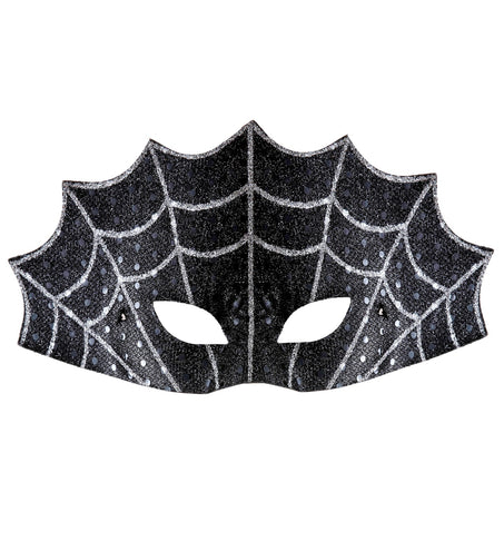 Widmann SRL Oogmasker spinnenweb heks