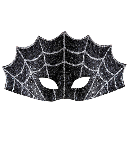 Widmann SRL Oogmasker spinnenweb heks