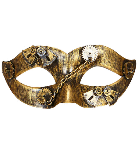 Widmann SRL Oogmasker steampunk goud
