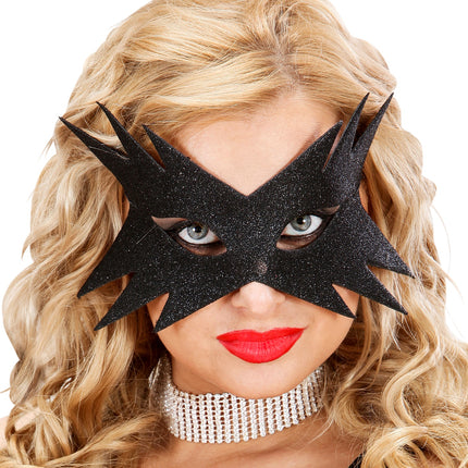 Widmann SRL oogmasker ster zwart