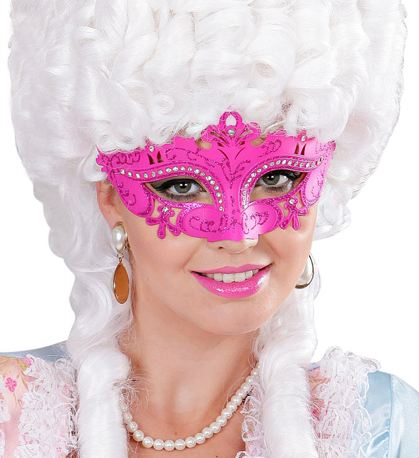 Widmann SRL Oogmasker Venetie Met Stenen Rose