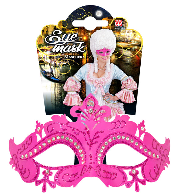 Widmann SRL Oogmasker Venetie Met Stenen Rose