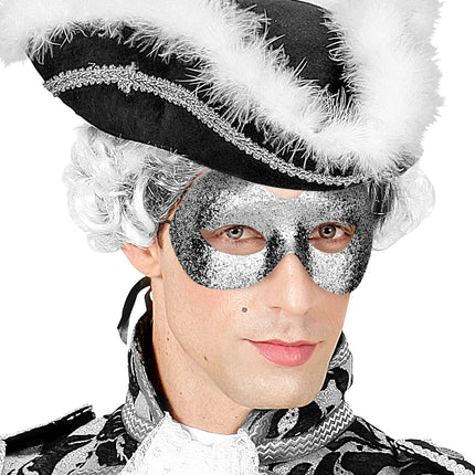 Widmann SRL Oogmasker zilver