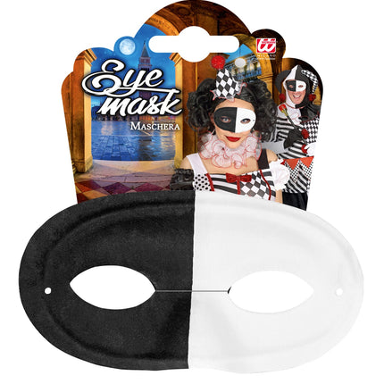 Widmann SRL Oogmasker Zwart / Wit