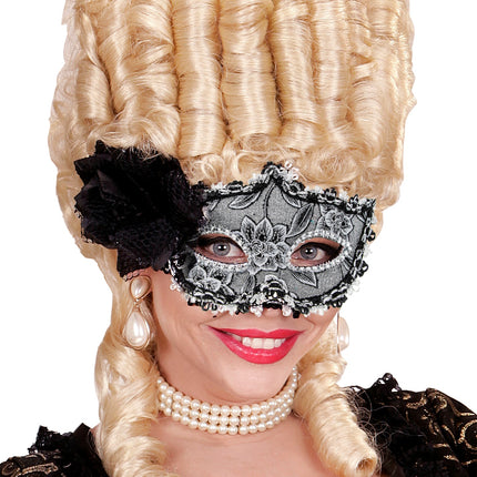 Widmann SRL Oogmaskers met bloem