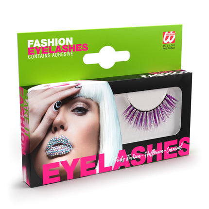 Widmann SRL Oogwimpers Laser Fashion paars