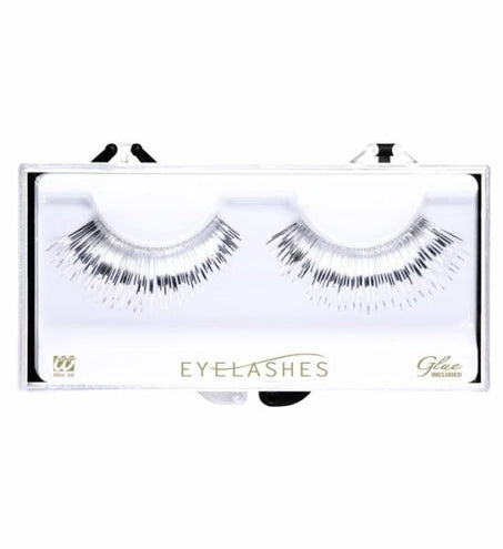 Widmann SRL Oogwimpers metalic zilver