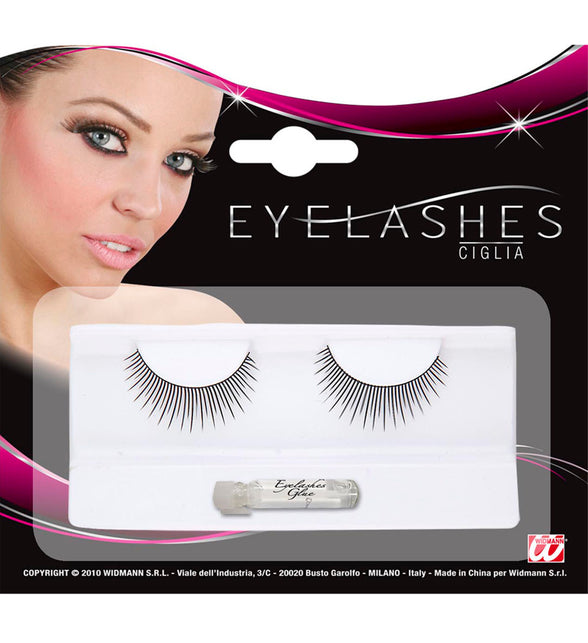 Widmann SRL Oogwimpers Zwart Lange En Korte Haren Gemixed