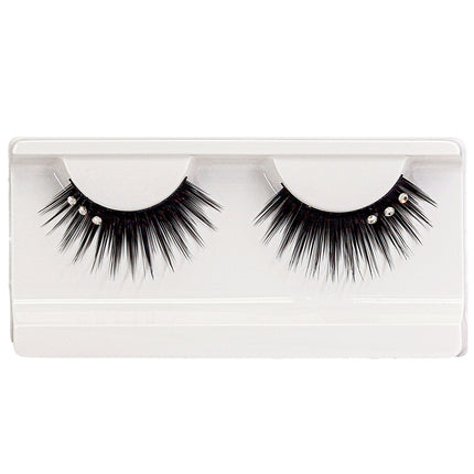 Widmann SRL Oogwimpers Zwart Met Strass Steentjes