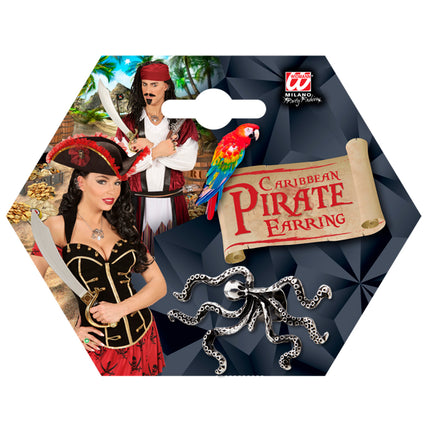 Widmann SRL Oorbel Octopus