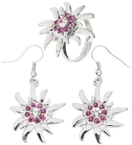 Widmann SRL Oorbellen en ring Oktoberfest