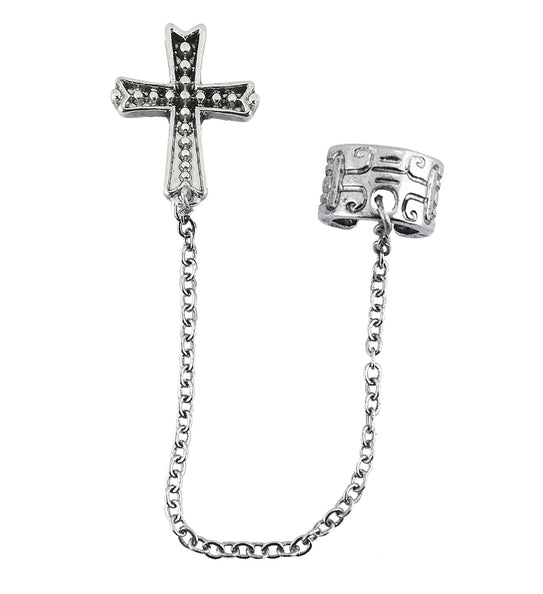 Widmann SRL Oorbellen met kruisje