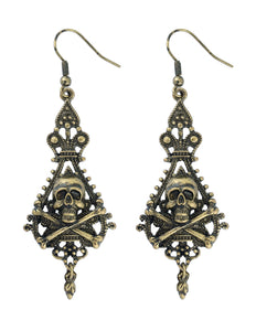 Widmann SRL Oorbellen schedel en botten