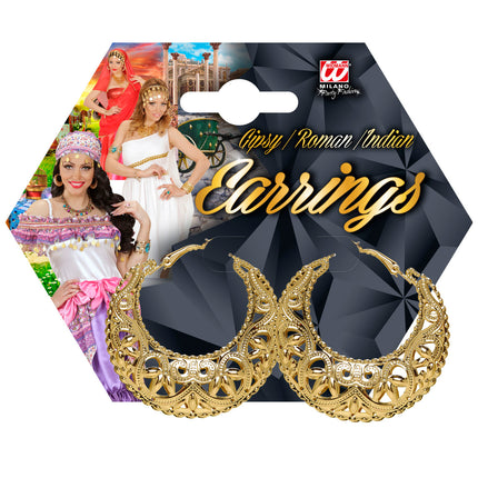 Widmann SRL Oorbellen voor zigeunerkleding