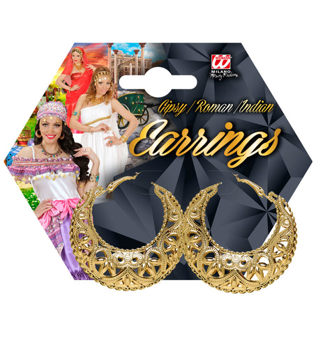 Widmann SRL Oorbellen voor zigeunerkleding