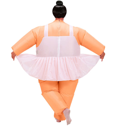 Widmann SRL Opblaasbaar ballet kostuum