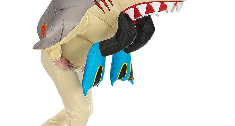 Widmann SRL Opblaasbaar haaien pak unisex