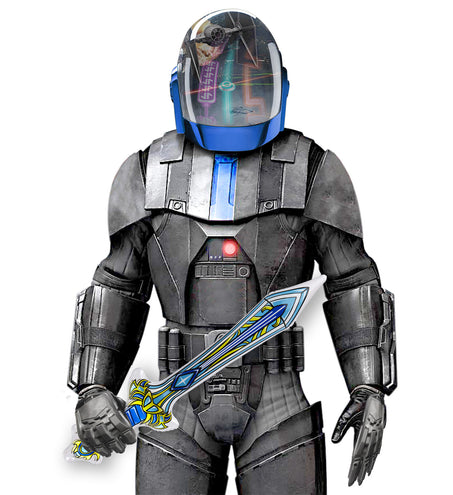 Widmann SRL Opblaasbaar magische zwaarden